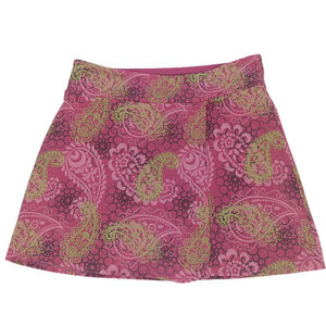 Soybu XS Lotus Fit Athletic Skort Pink Paisley Print Tennis Running Yoga Skirt